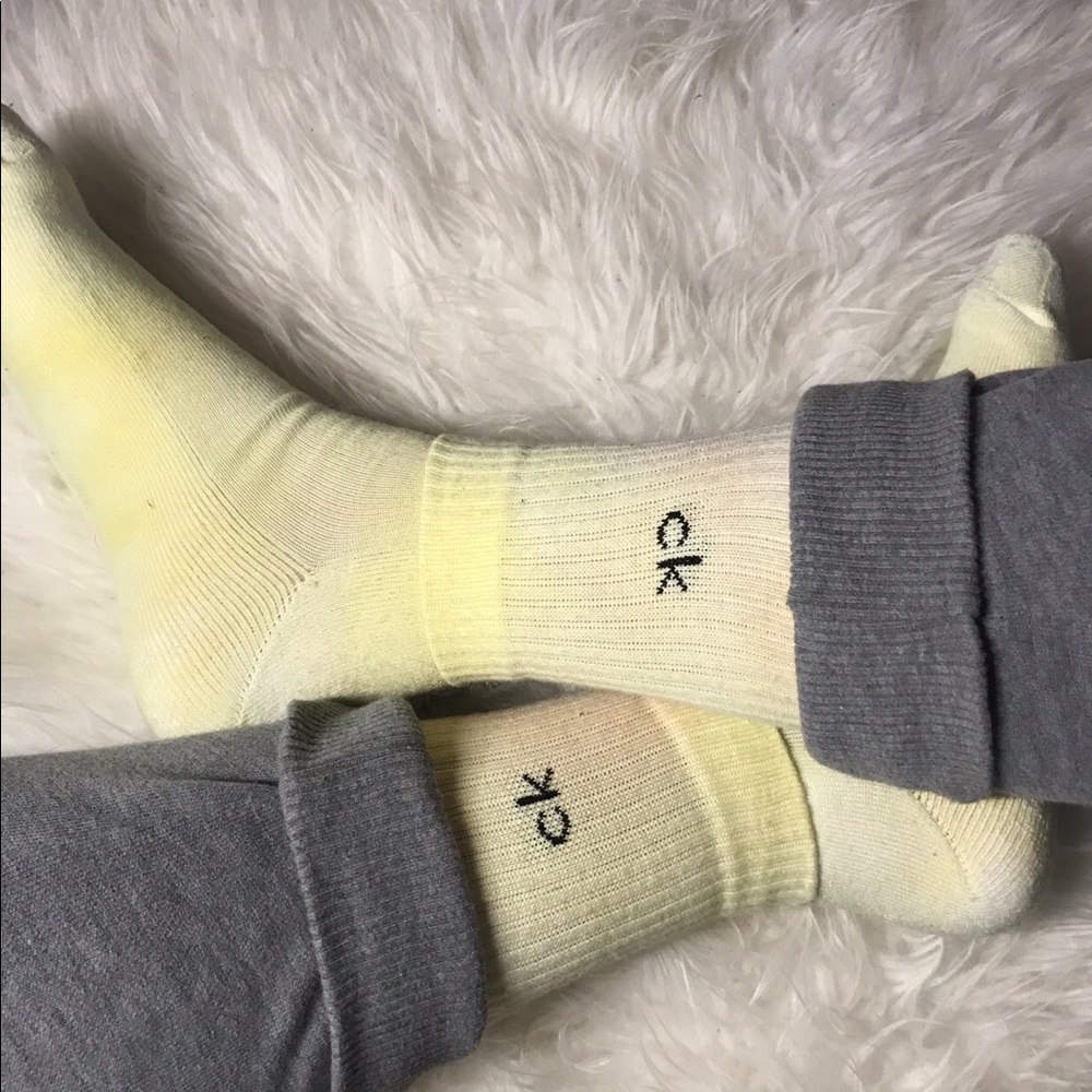 Yellow socks